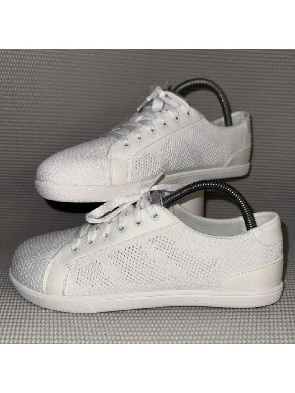 Xero Dillon White Mesh Lace Up Low Top Casual Minimalist Barefoot Shoes Size 9